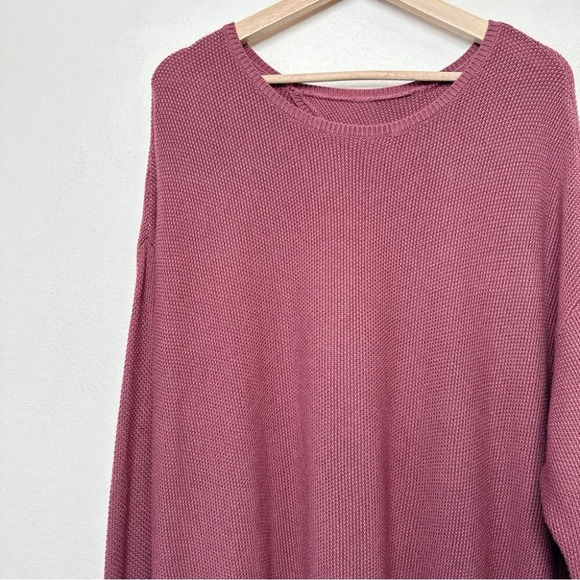 Lululemon Womens 16 Cashlu Crossover Back Sweater Smoky Red - Picture 7 of 14